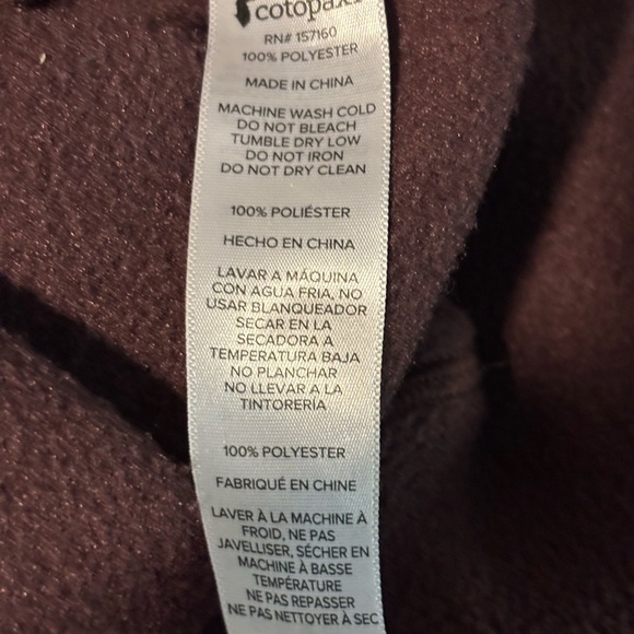 Cotopaxi Teca Brown Fleece Pullover - Picture 5 of 6